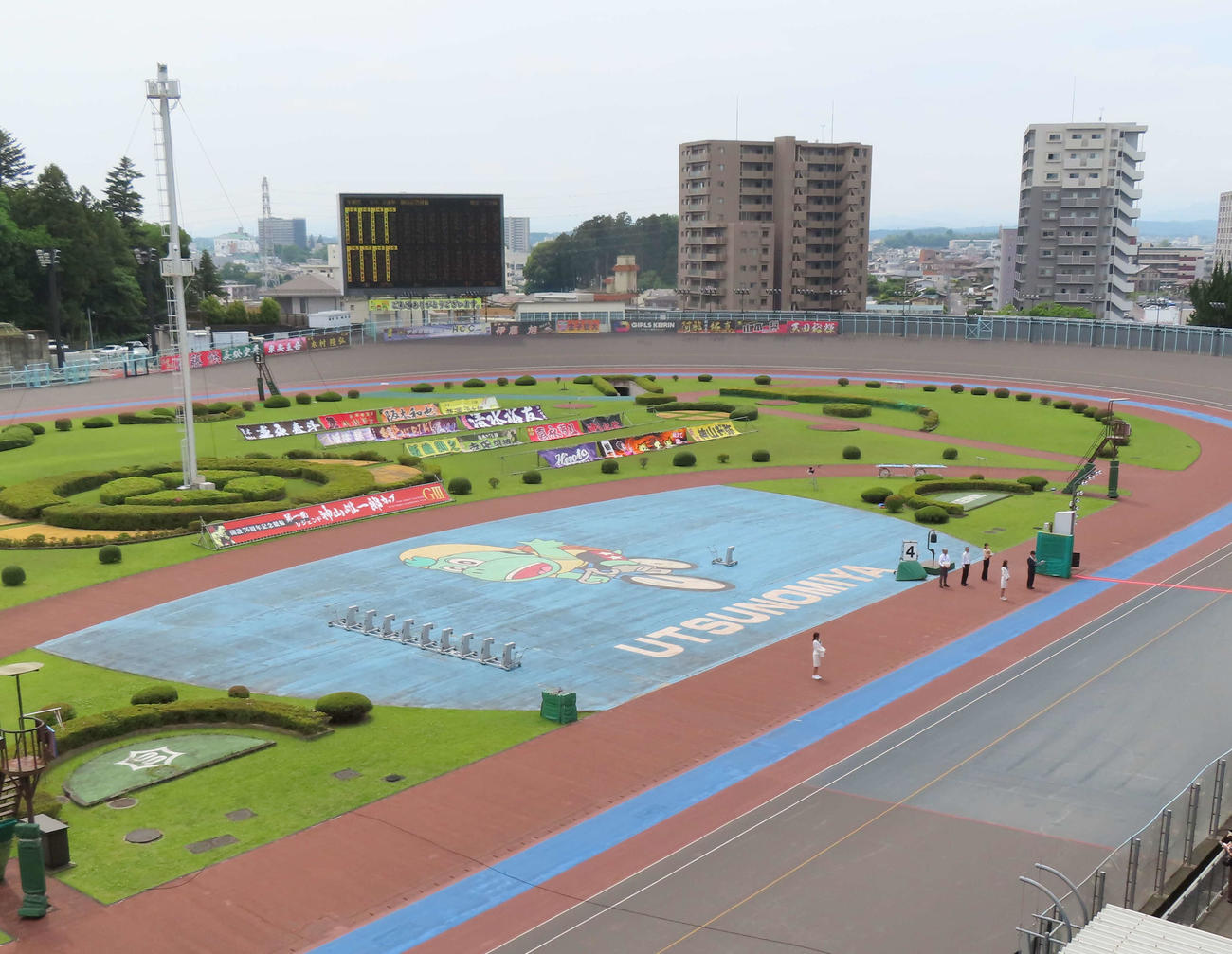 坂本英一と神山雄一郎が作新学院高から乗り込む宇都宮競輪場
