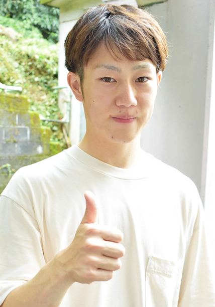 念願のGP出場へ今大会に懸ける渡辺雄太（撮影・松井律）