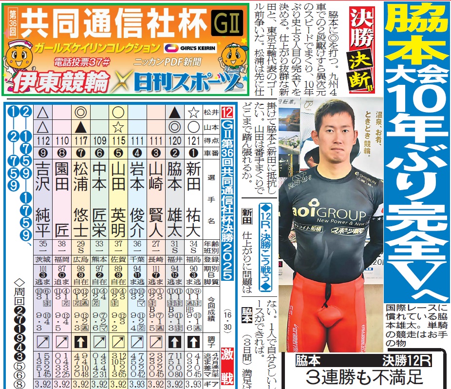 車券作戦に役立つ情報を無料で先取りできるニッカンPDF新聞