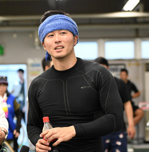 第35回共同通信社杯3日目　平原康多（撮影・前岡正明）