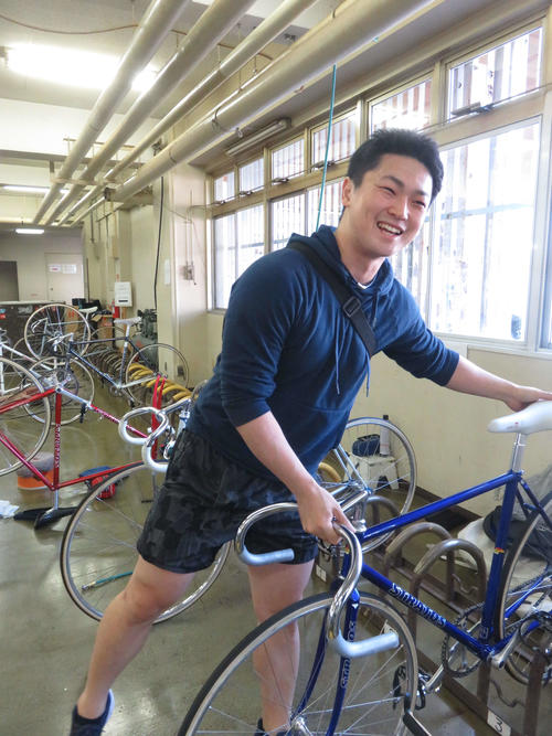 故郷青森で初出走を迎える柿本大貴（撮影・山本幸史）