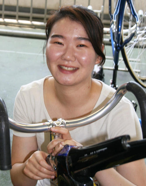 自力のレースに意欲を燃やす坂口楓華