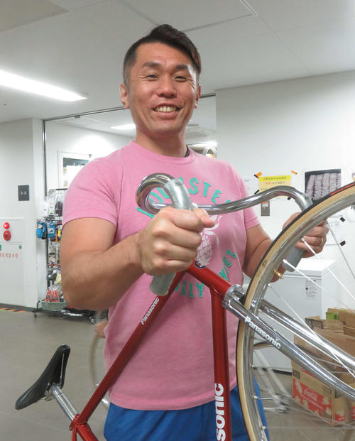 復調気配の石川恭規（撮影・栗田文人）