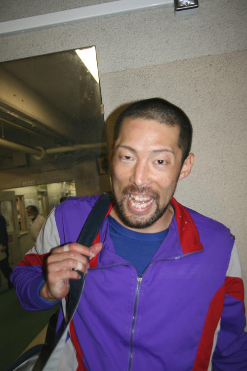 突っ張り先行で好調をアピールした関谷哲平（撮影・秋山正則）