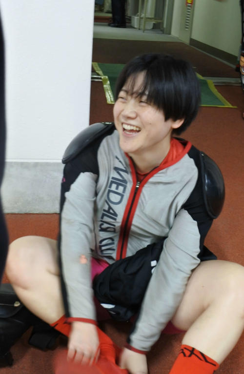 3場所ぶりに決勝進出した増茂るるこ
