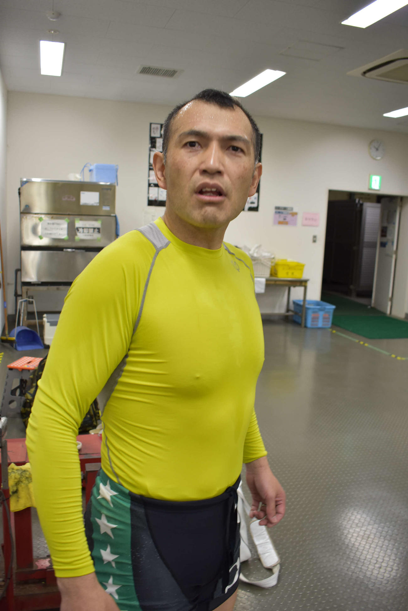 5着入線から3着に繰り上がった小佐野文秀は驚きを隠せなかった