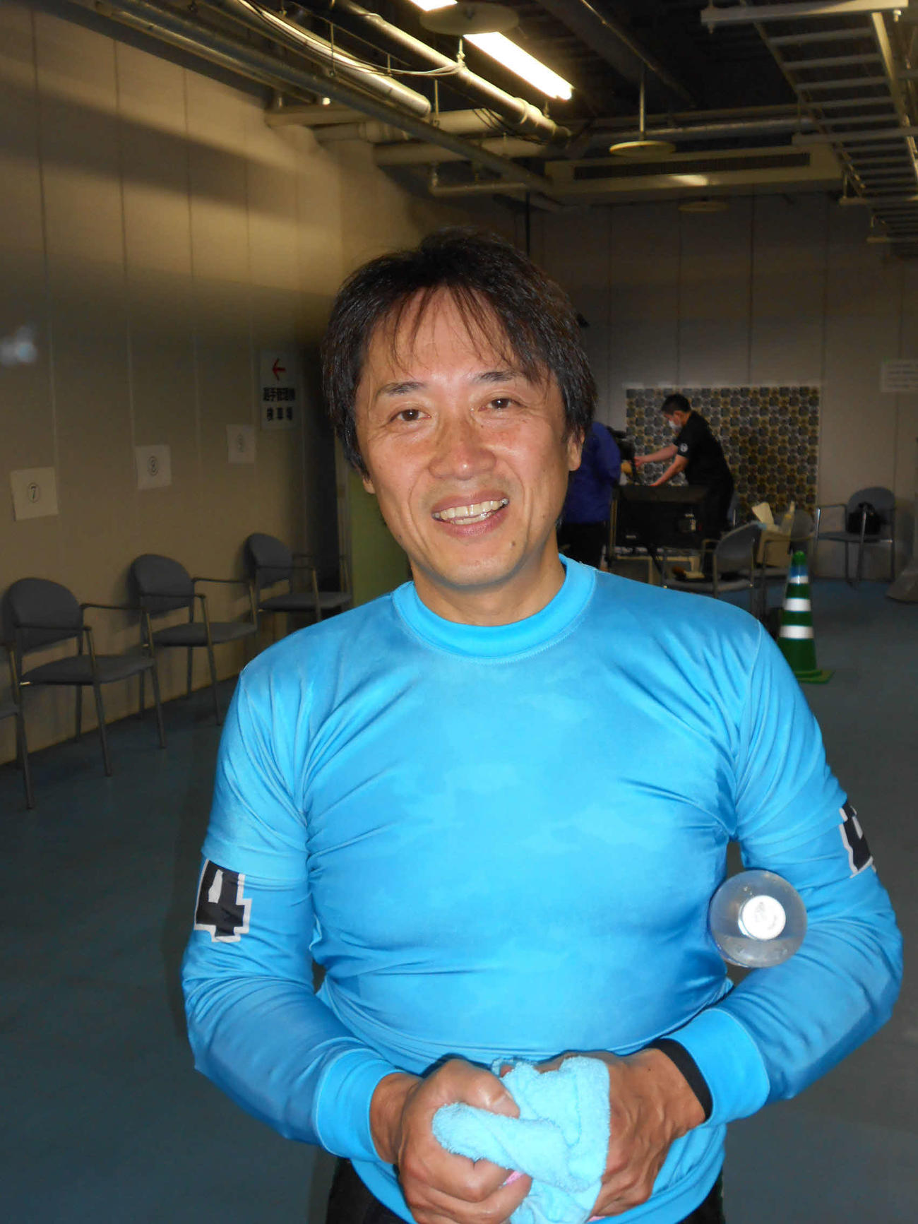 予選1Rで今年6勝目を挙げた菊池崇史（撮影・来嶋泰之）
