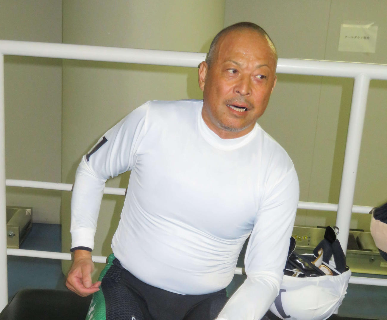 予選を快勝したベテラン高嶋一朗（撮影・杉森洋一）