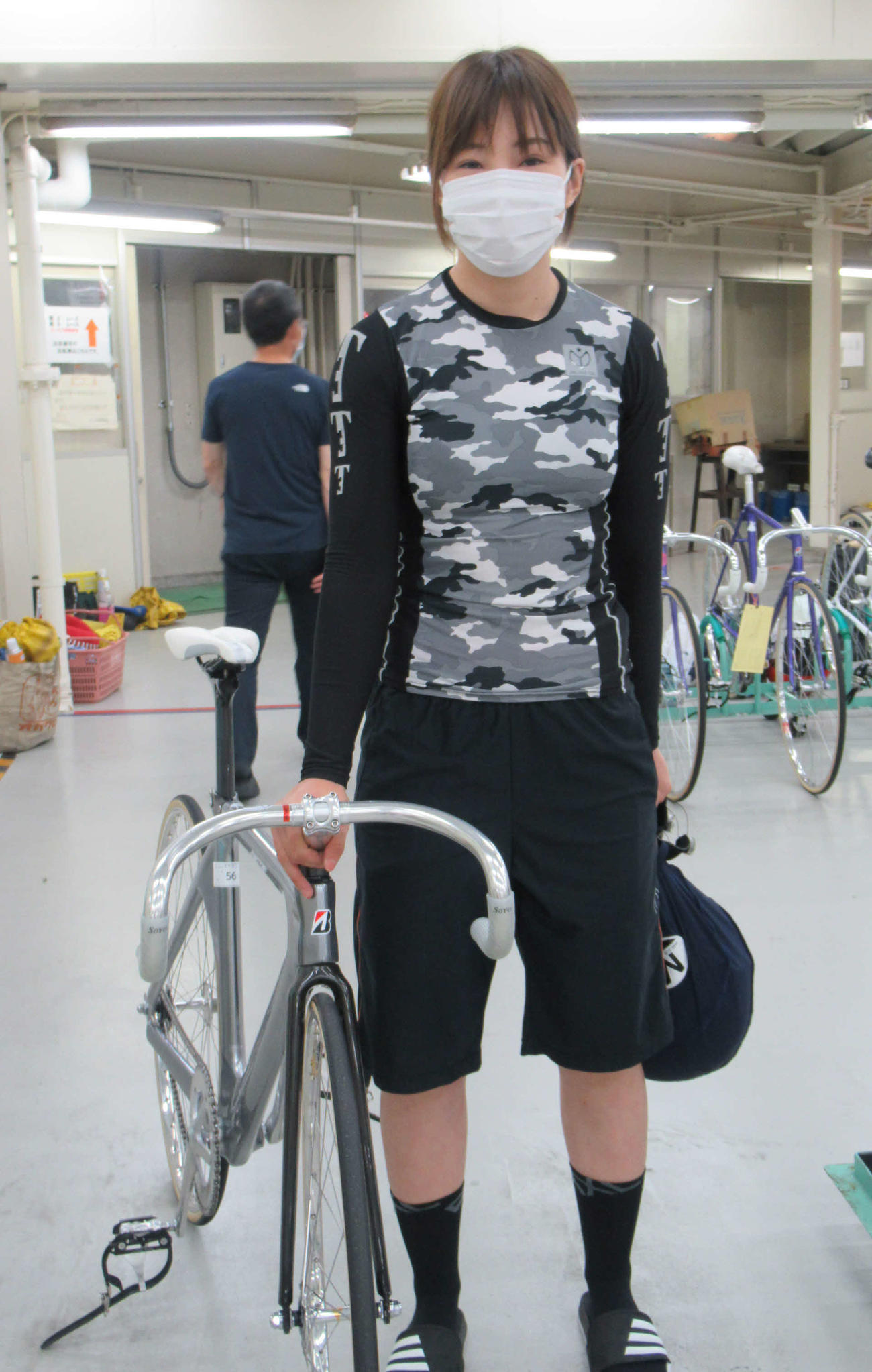 新車で挑む亀川史華の走りに注目（撮影・岡田晋）