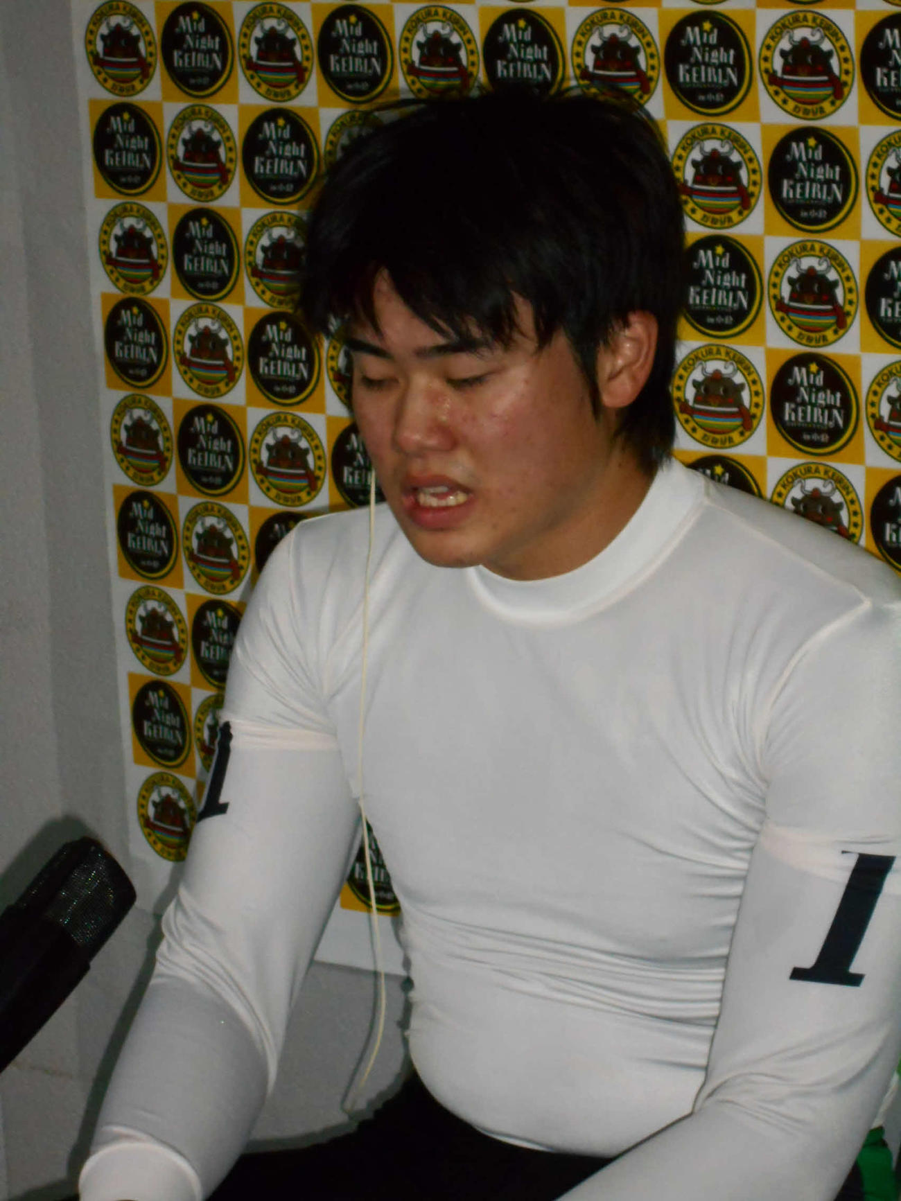 予選1Rで勝利した緒方慎太朗