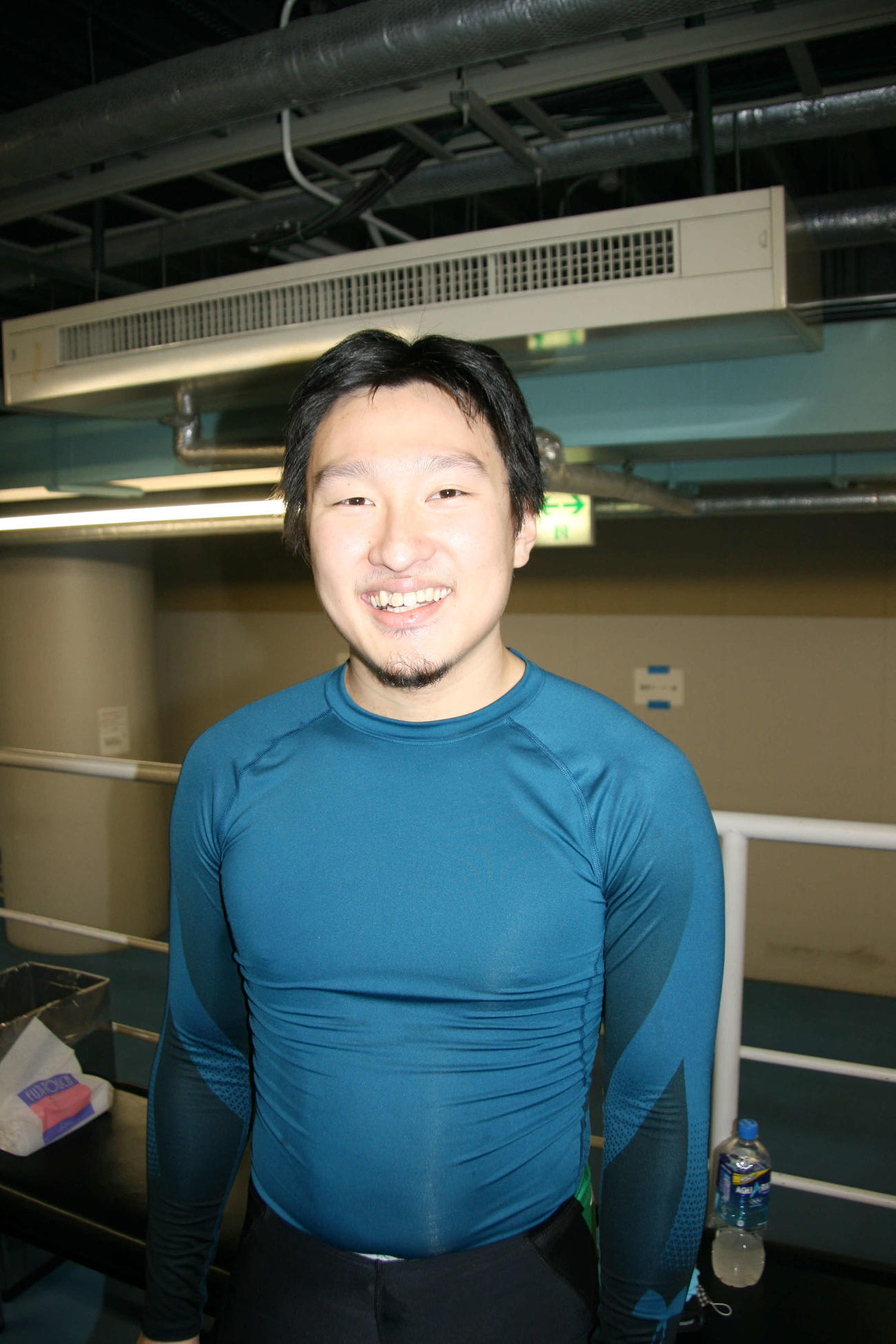 準決で初日の反省を生かした水森湧太（撮影・秋山正則）