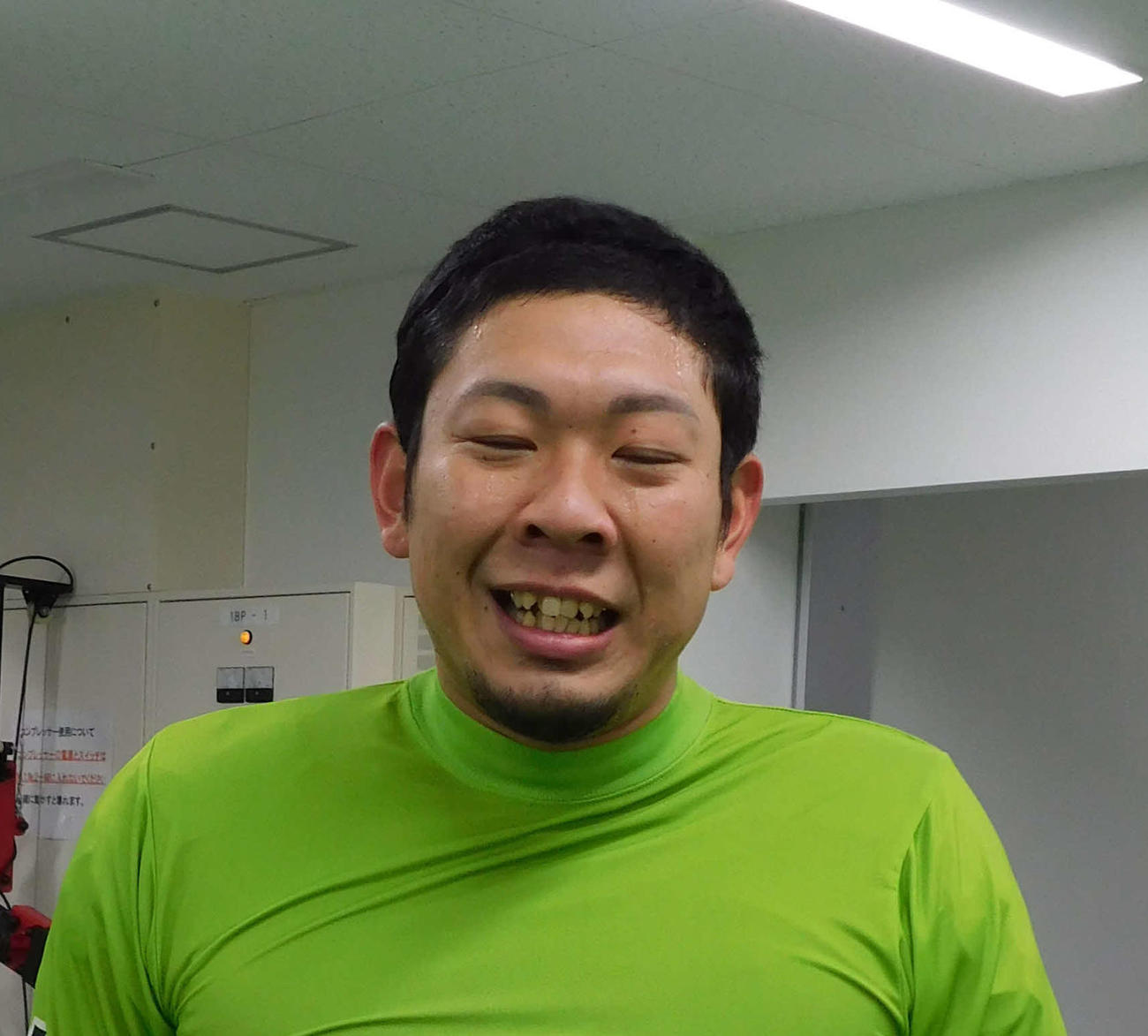 初日5Rで久しぶりに白星を飾った井田晶之