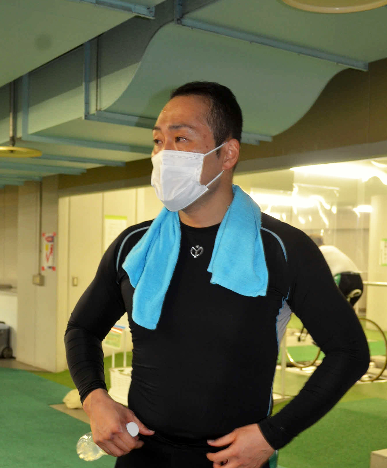 今期初の決勝進出を決めた平石浩之（撮影・井上和久）