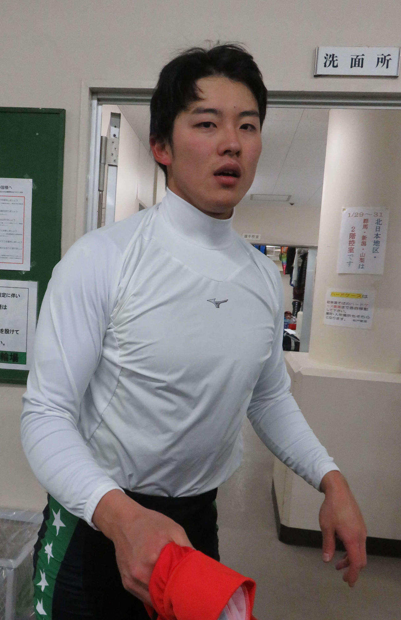 地元決勝へ気合を入れ直す小林稜武