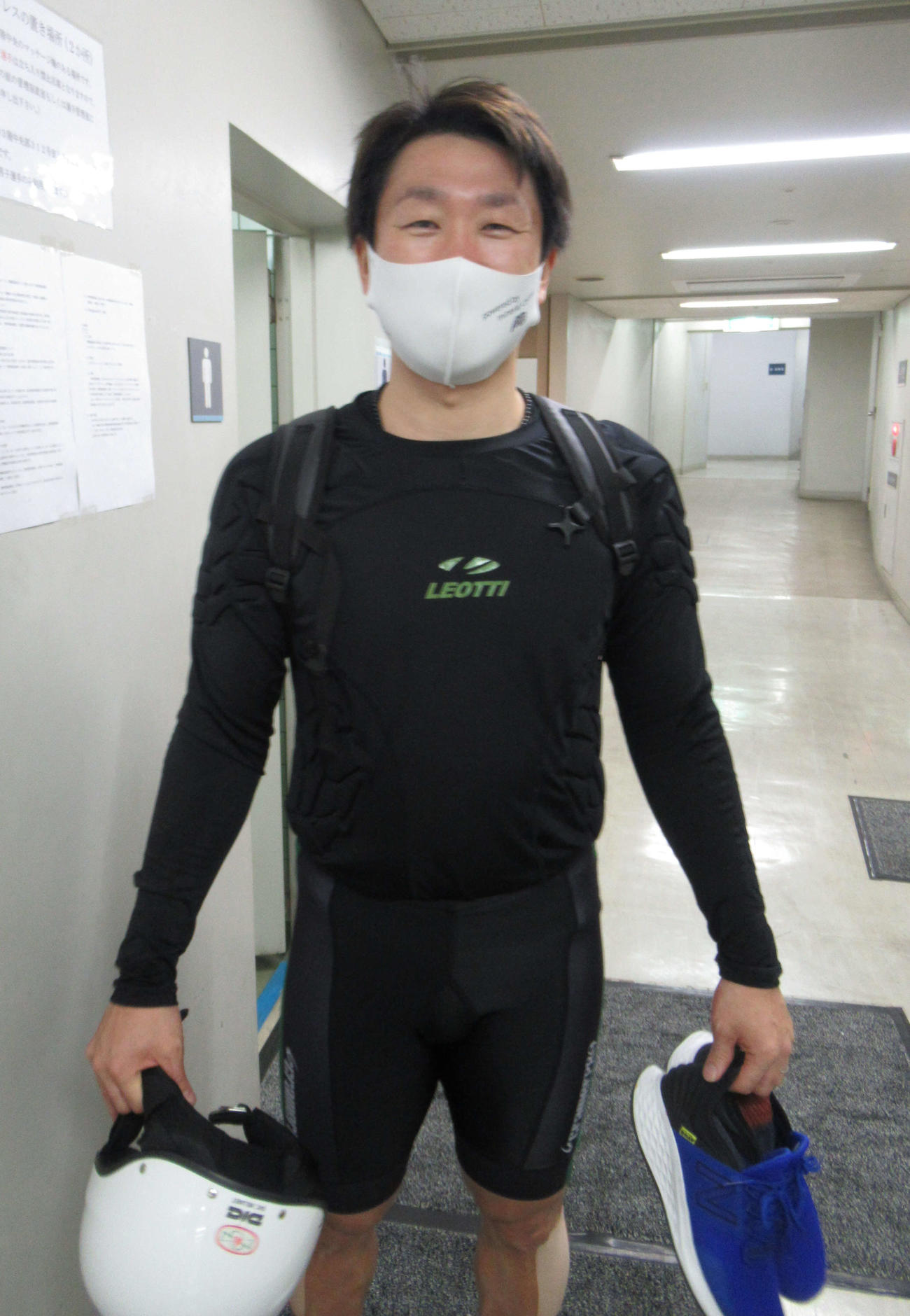 石川裕二が岸沢賢太を目標に差し切りVを狙う（撮影・山田敏明）