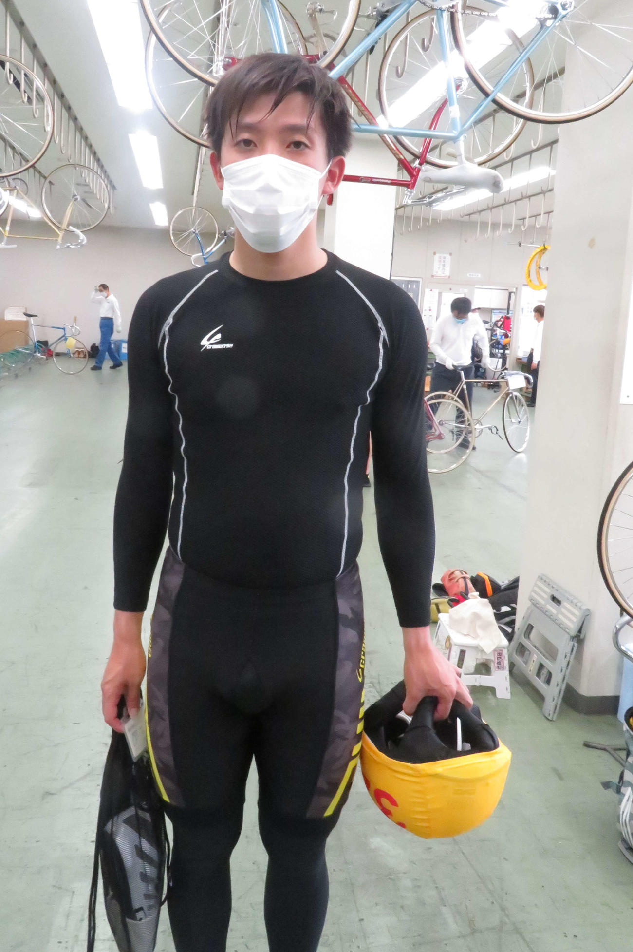 課題の準決突破に意欲を燃やす下野義城