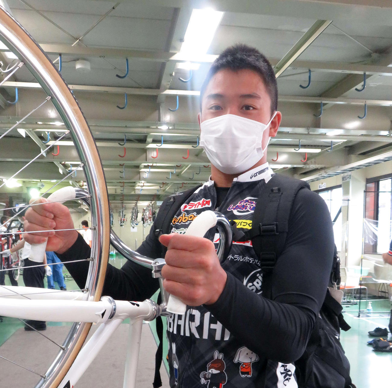 1、2班戦初の決勝を経験して成長著しい梁島邦友（撮影・山本幸史）