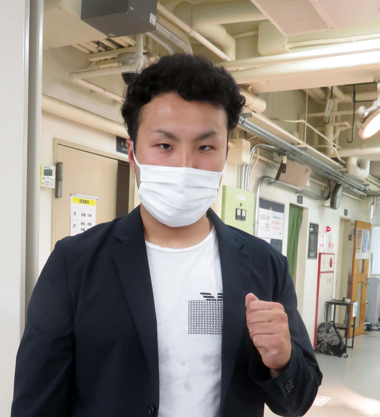今回は本領発揮といきたい村田瑞季（撮影・杉森洋一）