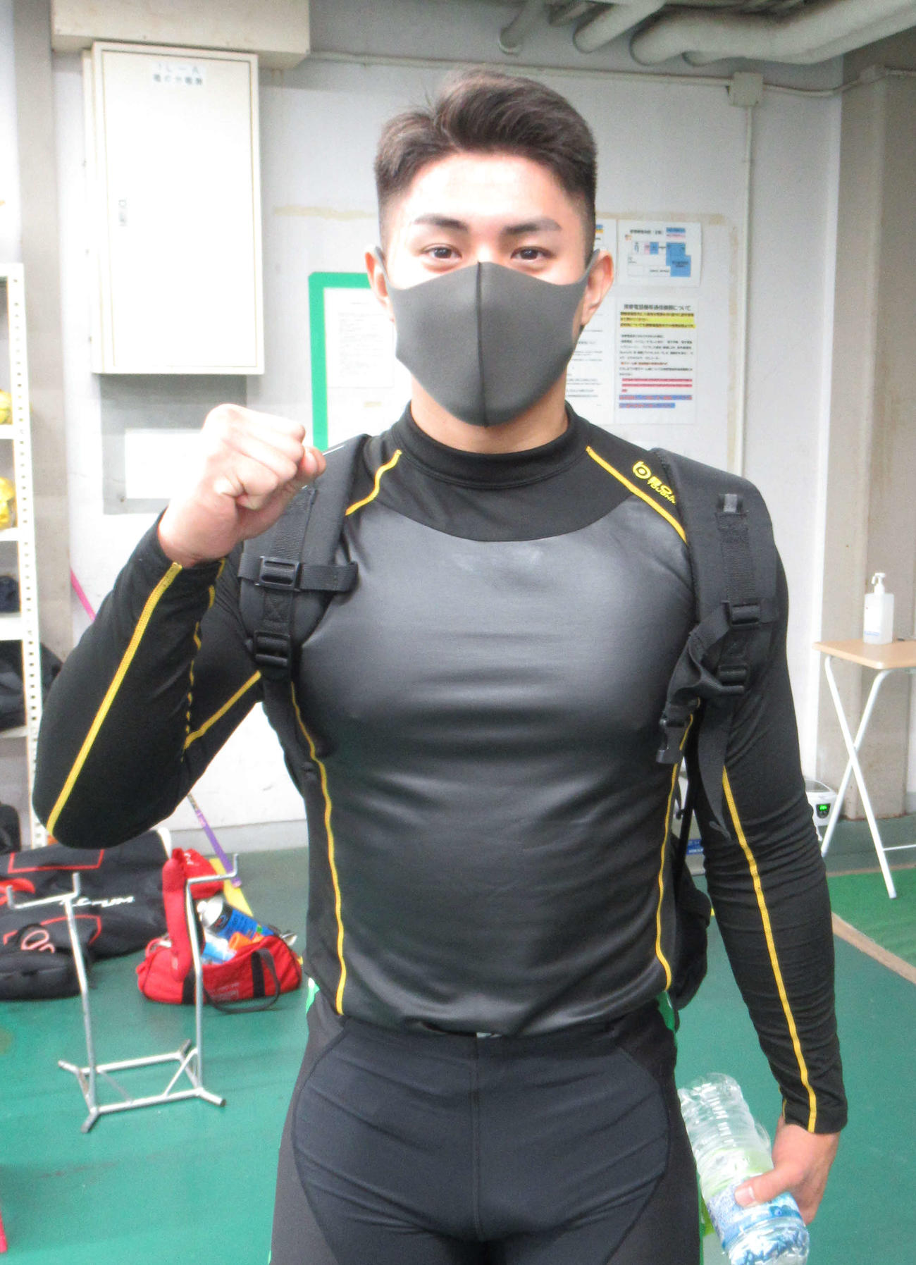 119期の村瀬大和が突っ張り先行で白星スタートを決めた（撮影・山田敏明）