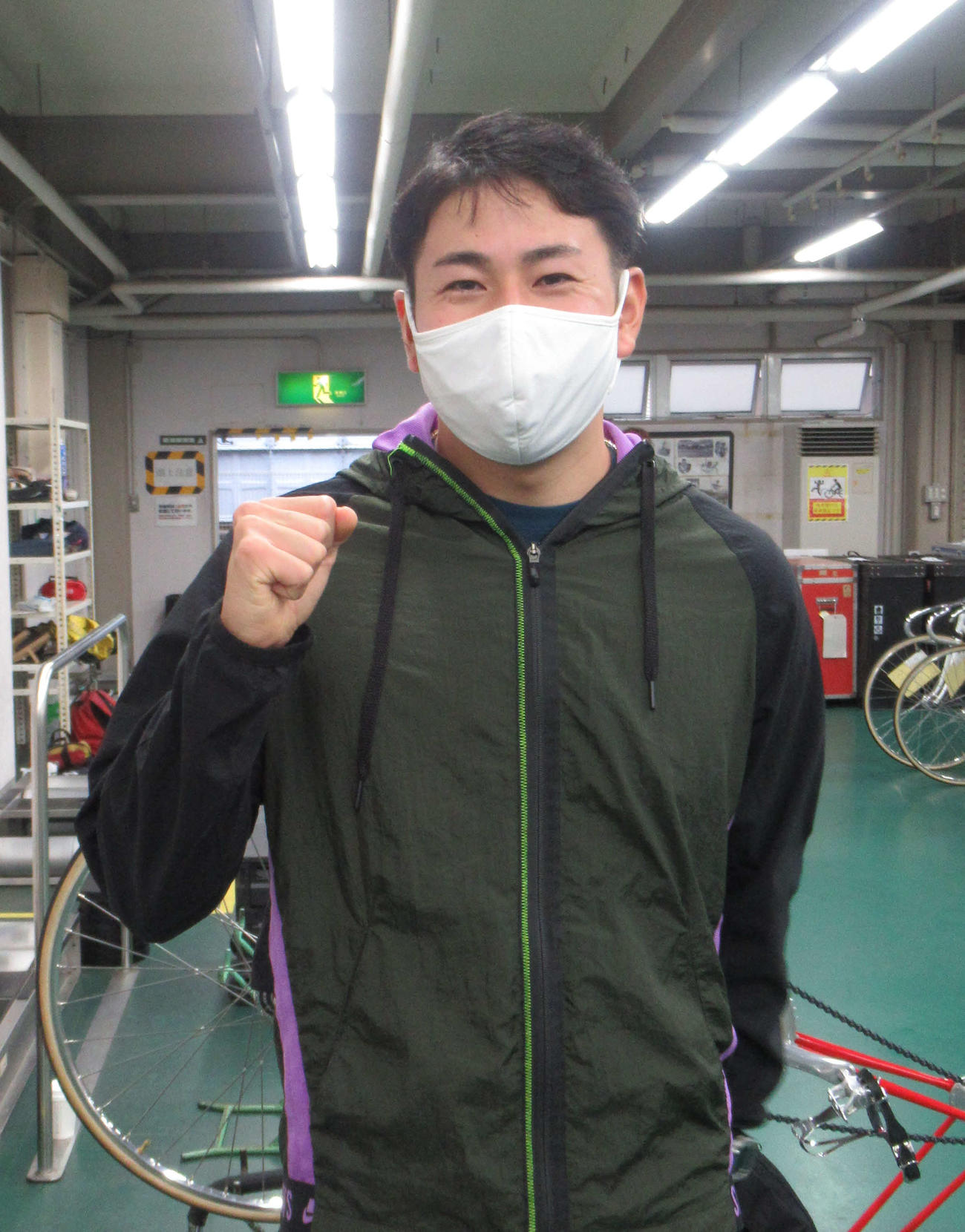 119期徳田匠の目標は今後3場所でのA級2班特昇（撮影・山田敏明）