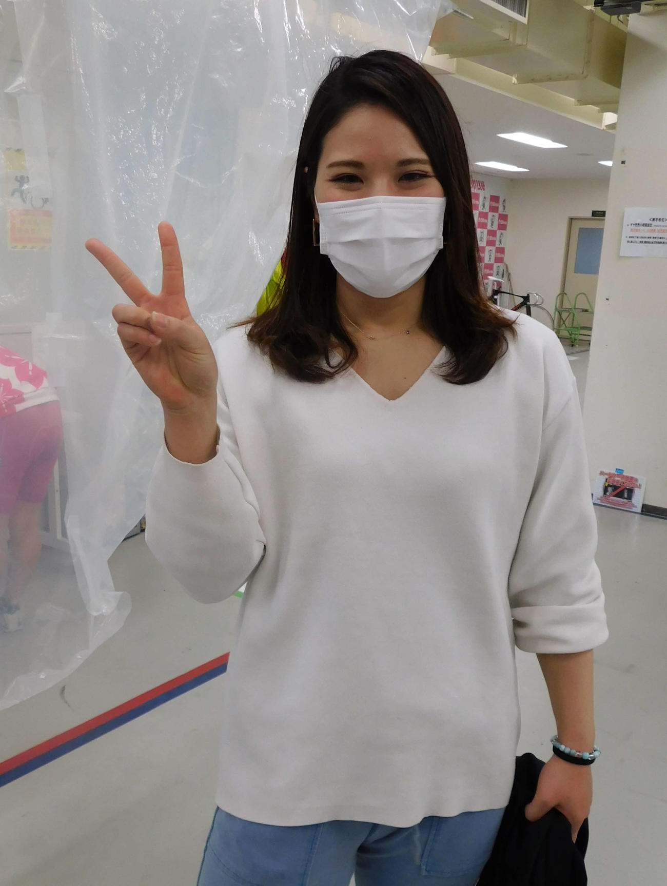 バック25本を誇る石井貴子。予1・1Rも最終主導権は渡さない