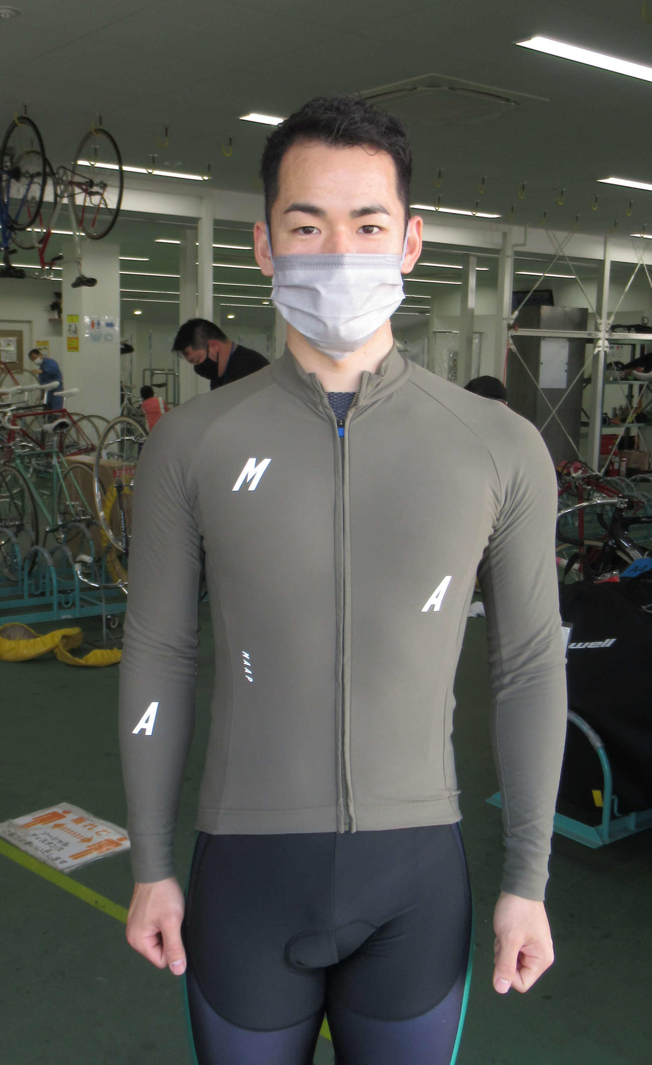 肋骨負傷から回復した梅田加津也が本格化を目指す（撮影・山田敏明）