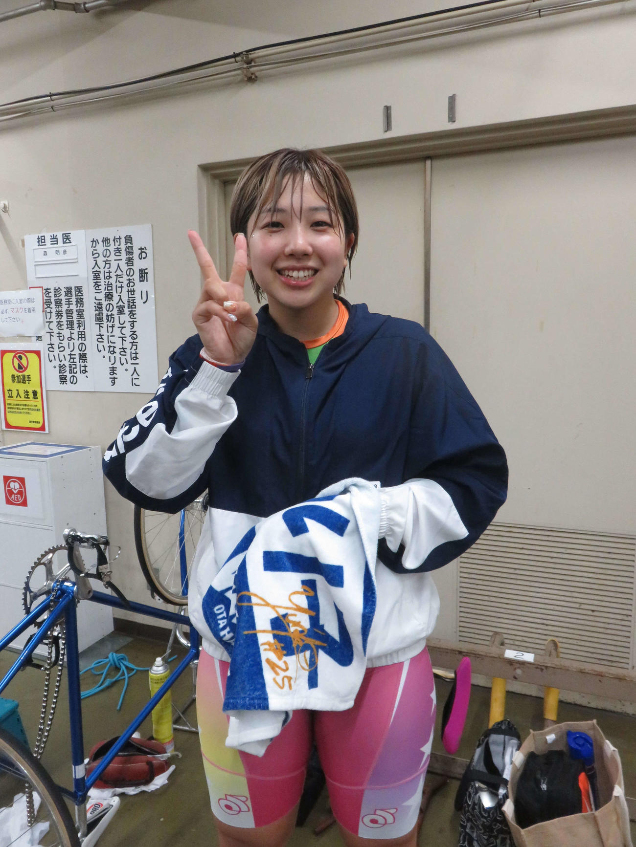 番手並走をしのいでの白星に安堵（あんど）の岩崎ゆみこ