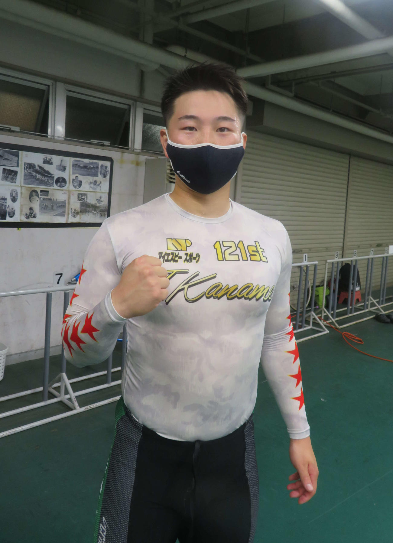 同県の先輩と初めてワンツーを決めた田中要