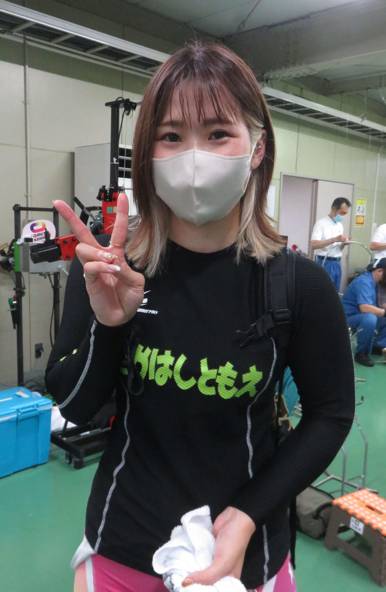 賞金アップへ意気込む高橋朋恵