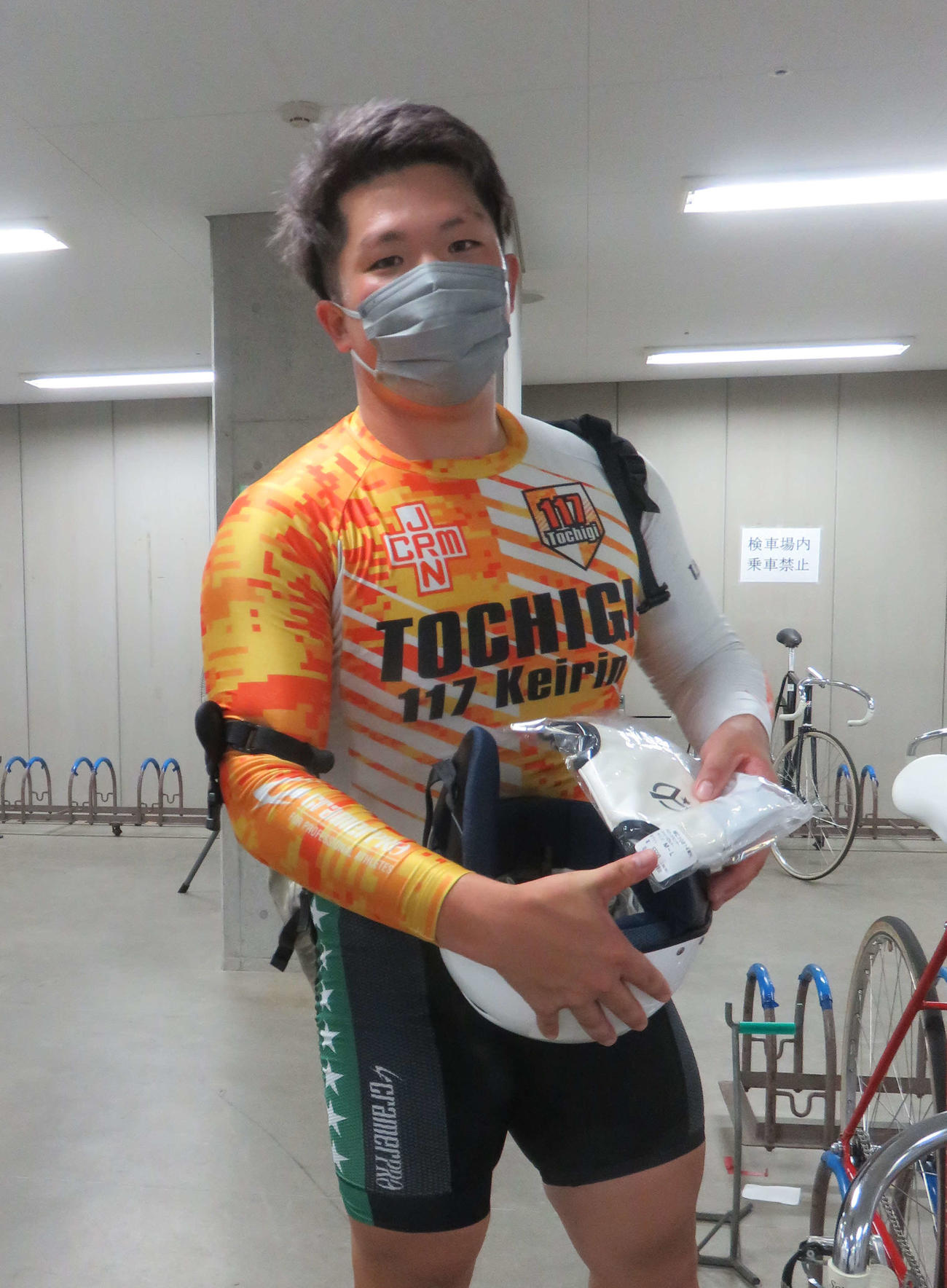 宇都宮競輪　決勝8Rも地元の気合を示したい藤野竜也（撮影・野島成浩）