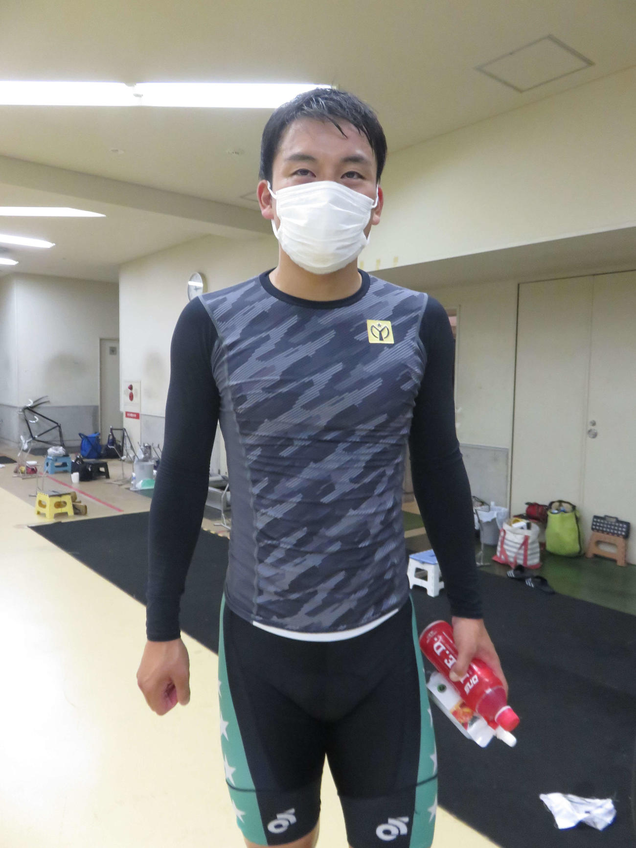 川崎での練習成果を発揮したい新村穣