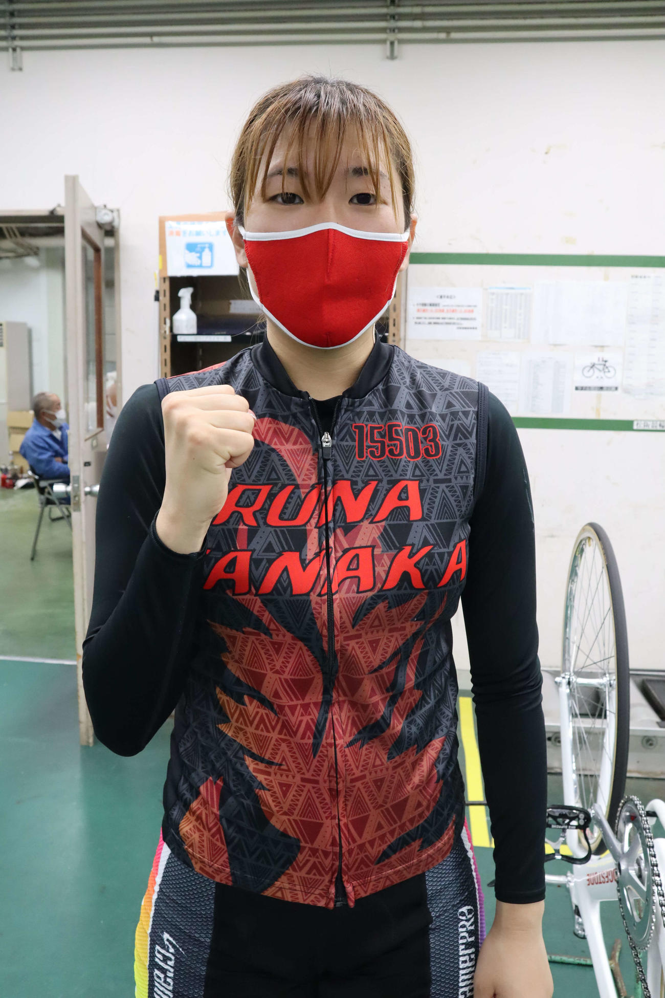 予1・2Rの田中月菜が位置取り巧みに2着発進を決めた（撮影・音無剛）