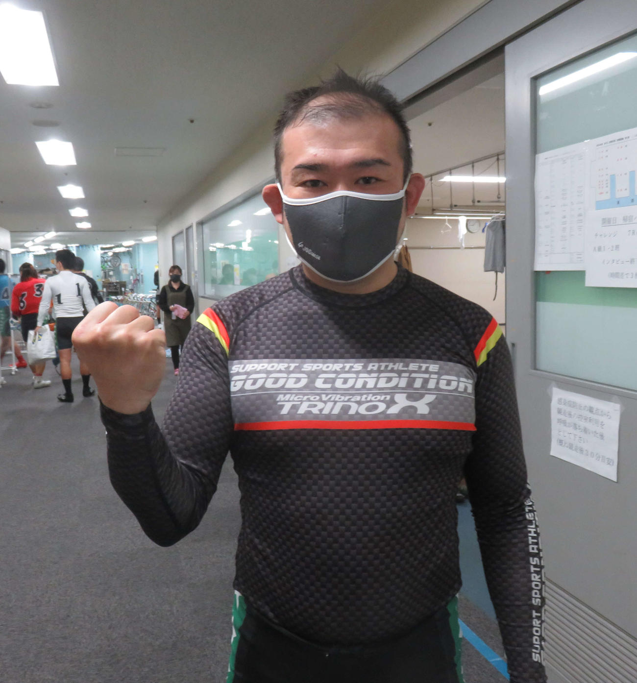 鮮やかなまくりで快勝したベテラン清水一博（撮影・栗田文人）
