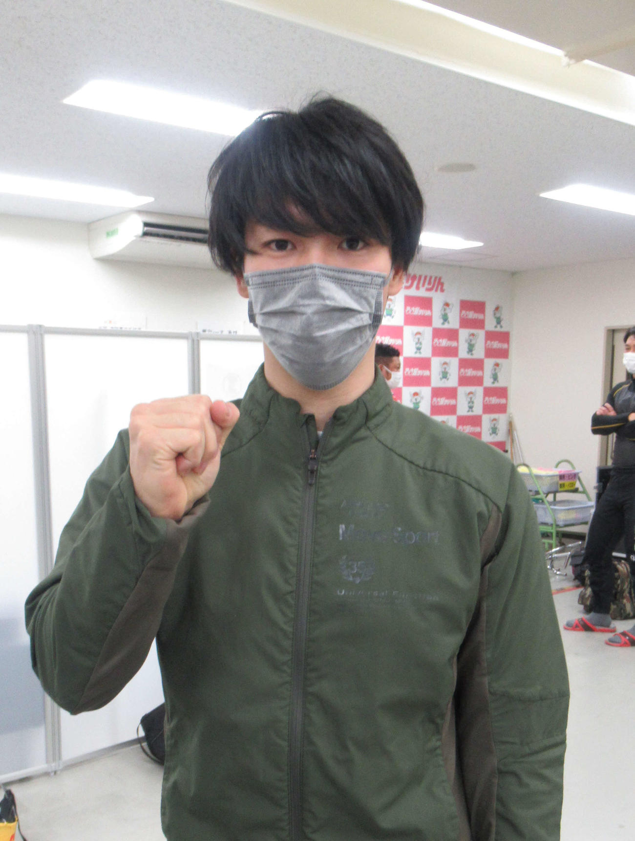 原大智が枠元一葵との同期対決に挑む（撮影・山田敏明）