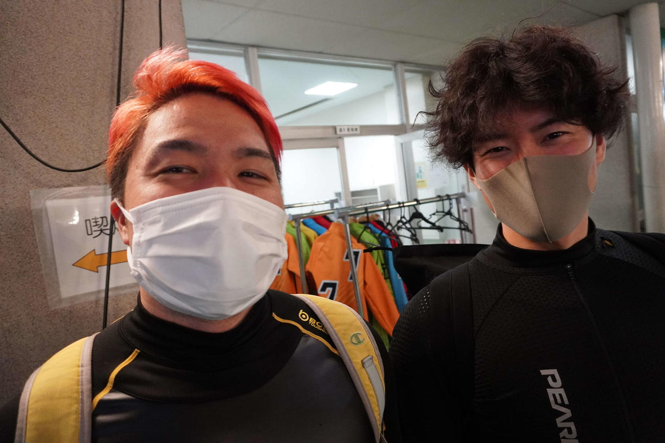 チャレンジ一般2Rは永田秀佑（左）が同い年の田典幸マークから差し切った