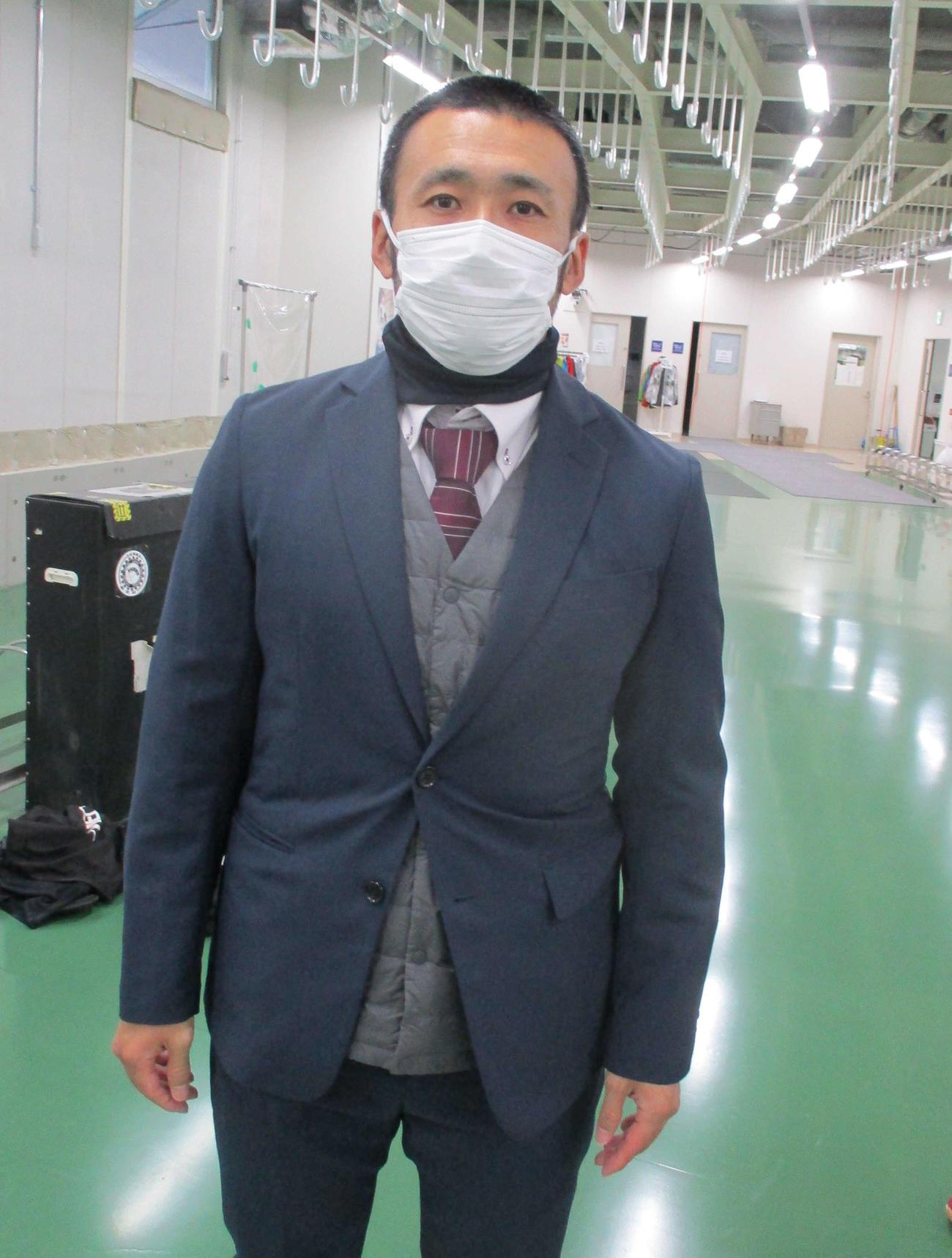 予選8R、前場所の取手で初優勝した山崎悟は「S級点獲得を目指す」と力を込めた