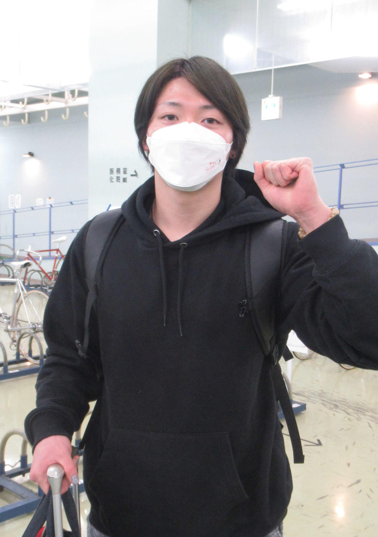 特選9R、ライン3車の渋谷海が積極策で挑む（撮影・山田敏明）