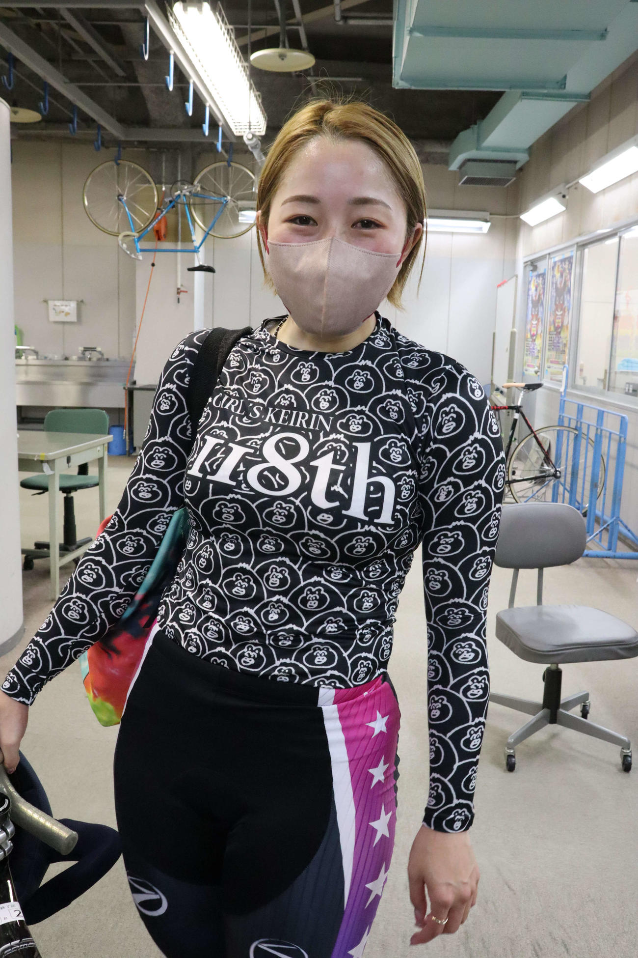増田夕華は5場所ぶりの1着スタートに笑顔（撮影・音無剛）