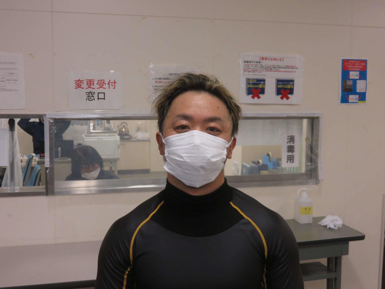 地元の森田康嗣が連勝で決勝進出を決めた