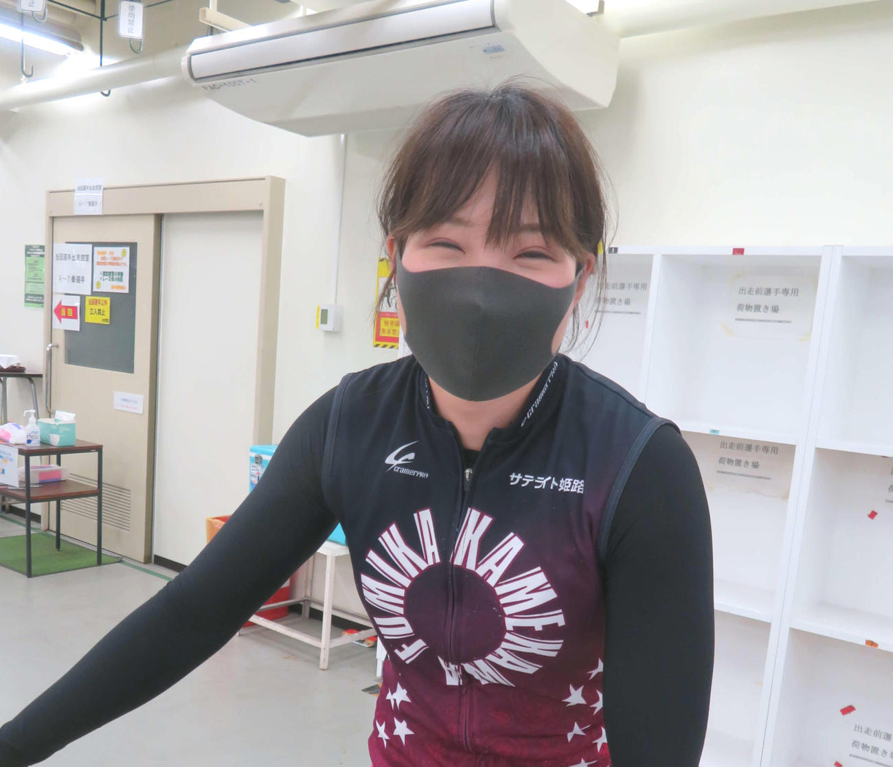 長期欠場明け2走目の亀川史華が状態を上げていく