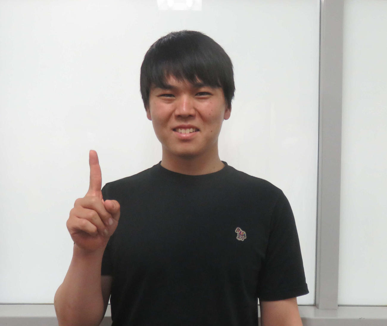 前場所でデビュー初Vを飾った小榑佑弥（撮影・栗田文人）