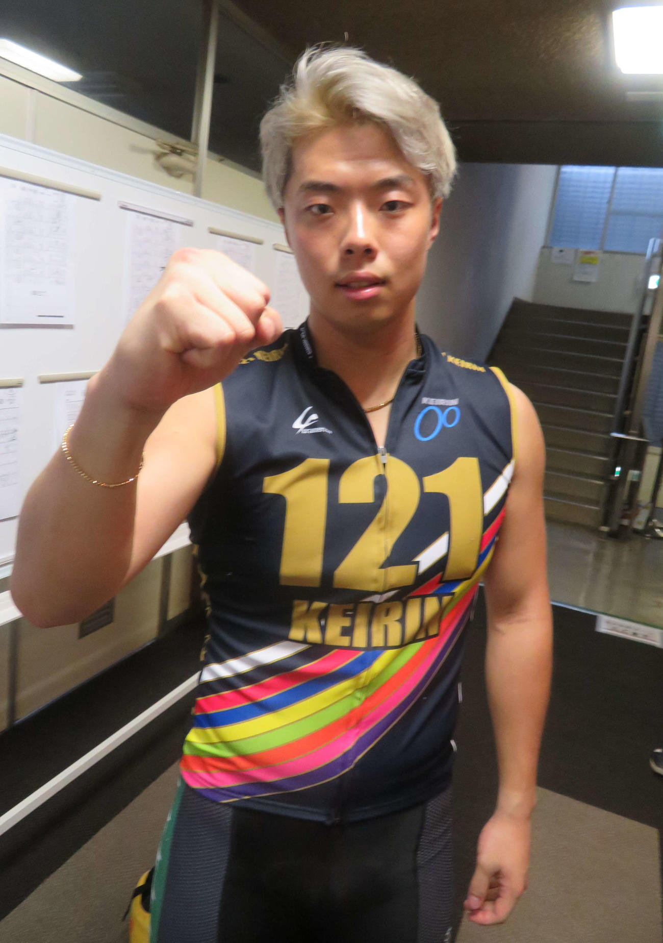 A級2班昇班2場所目で気合が入る添田龍児