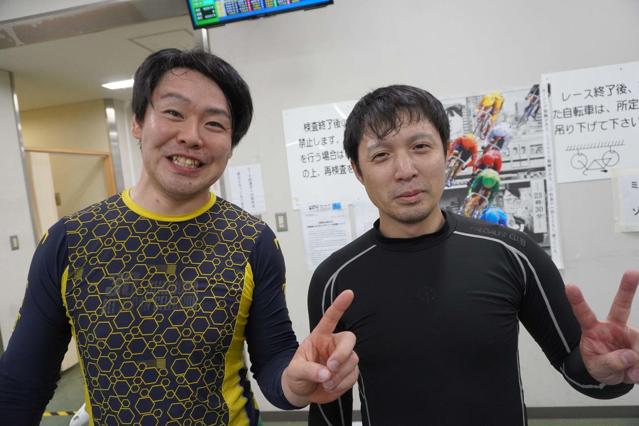 予選1Rは田村純一（左）－山崎功也が突き抜けて北日本ワンツーを決めた