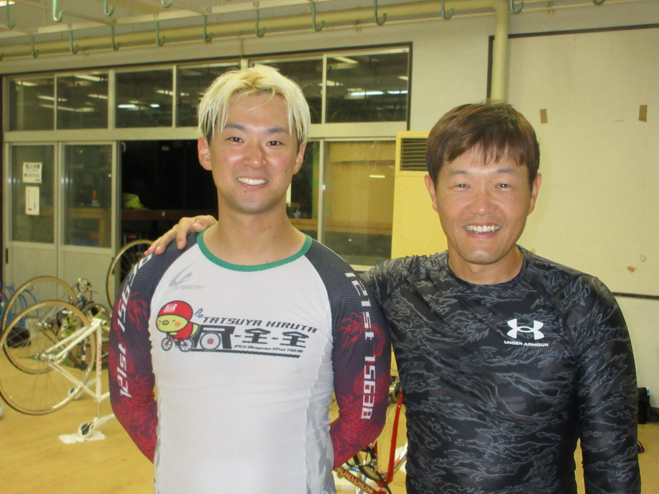 片山智晴と昼田達哉（左）が決勝7Rで初めて師弟連係を組む