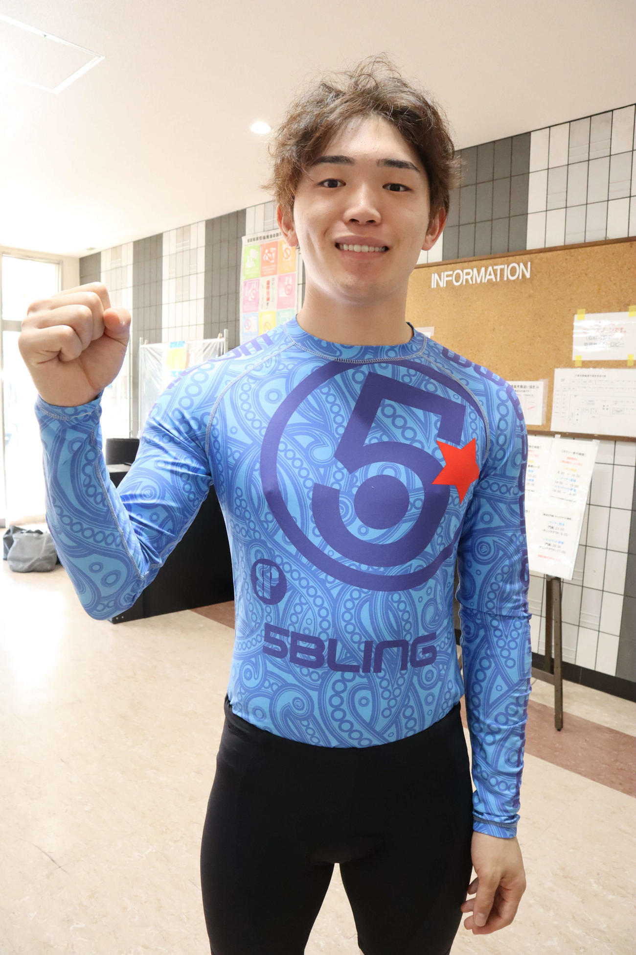 桜木雄太がデビュー初の地元戦を迎える（撮影・音無剛）