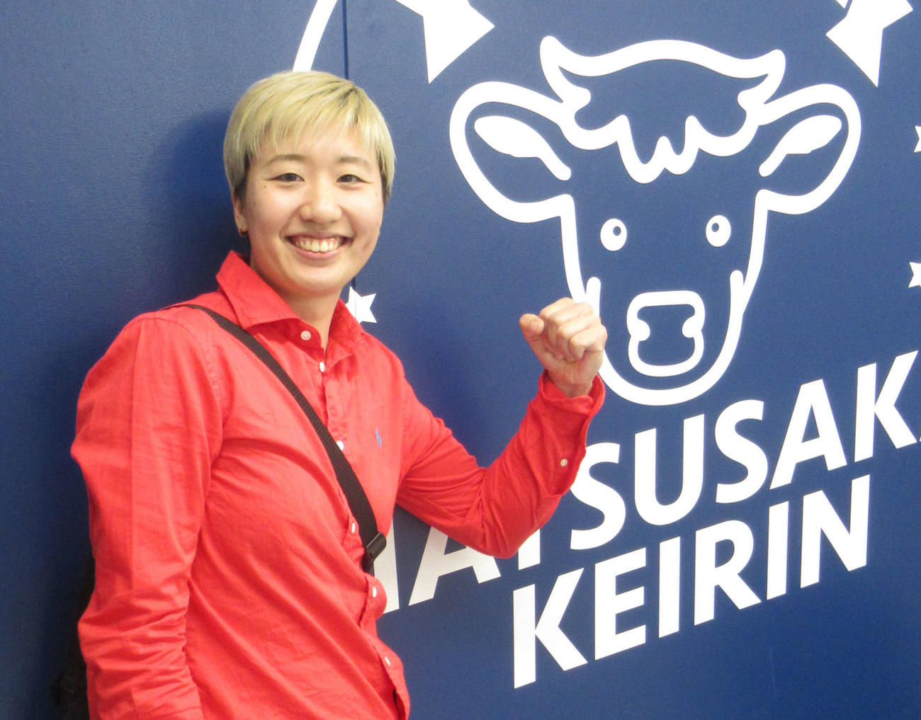 岡本二菜が「お伊勢参り」の願かけ効果で白星ゲットを狙う（撮影・山田敏明）