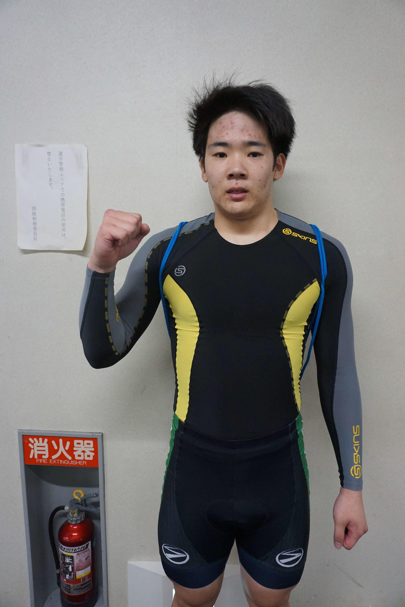火島裕輝は決勝の同期対決に燃えている