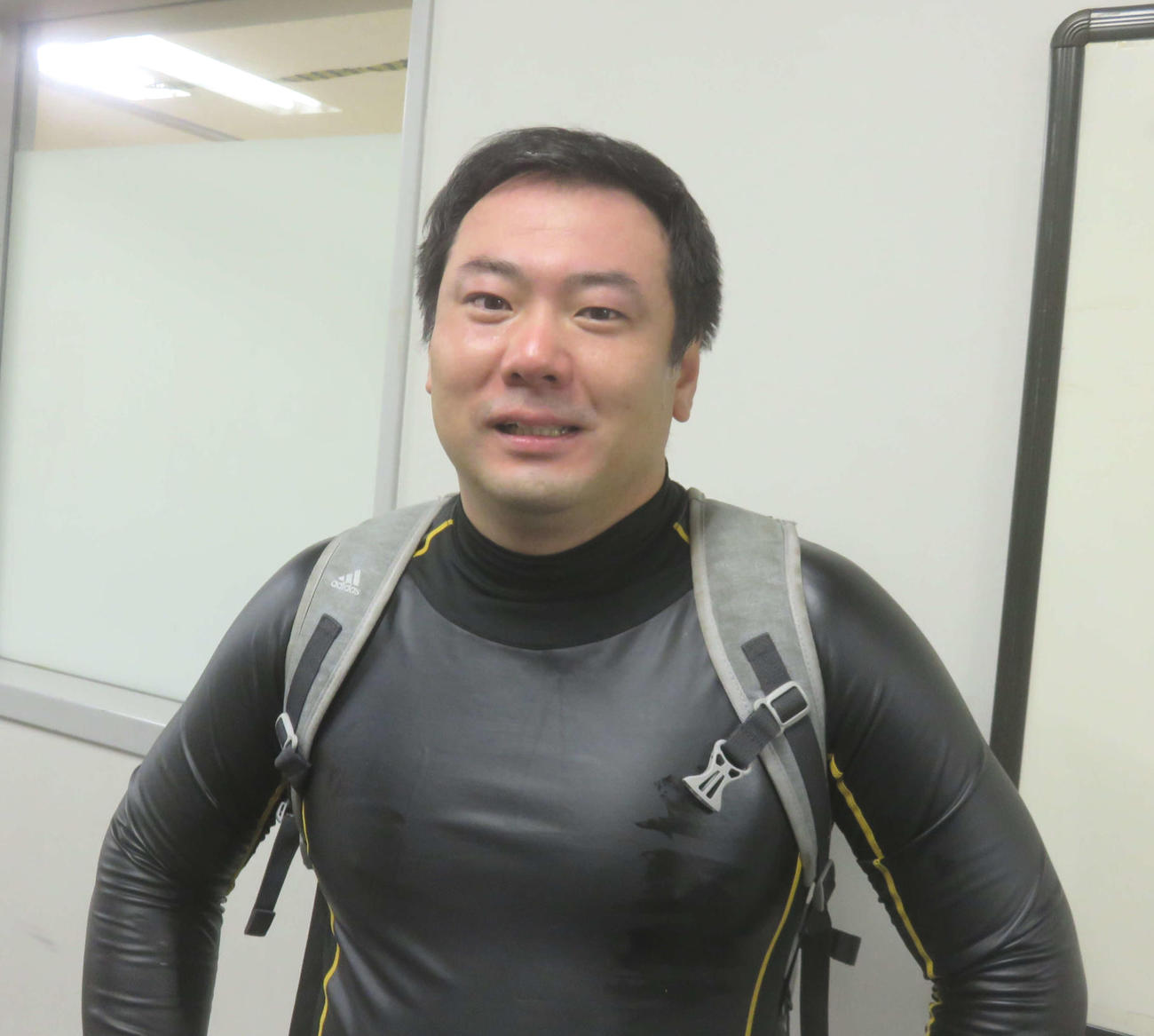 落車負傷明けの舘真成が2着に粘った
