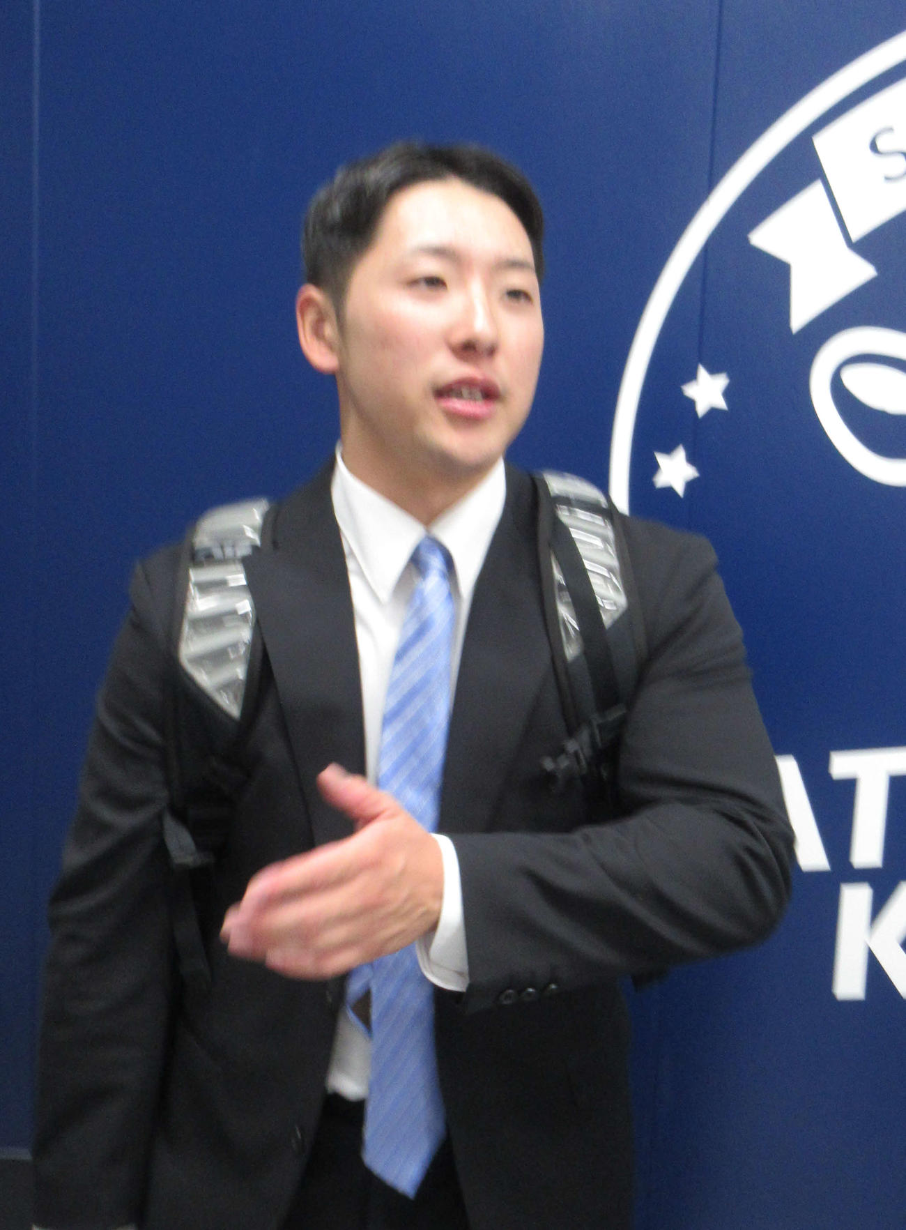 助川翔太郎が24年をレベルアップの年にする（撮影・山田敏明）