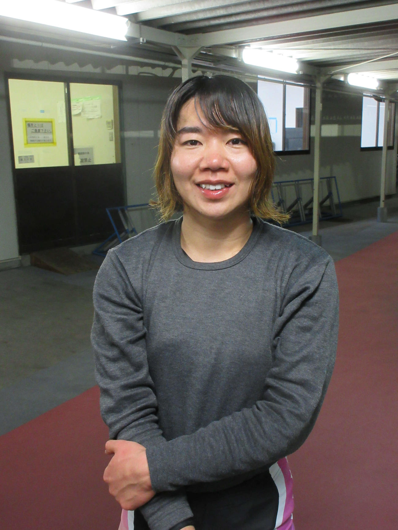 ガ予2・1Rは、地元の野口諭実可が最終ホームから一気にスパートして押し切った